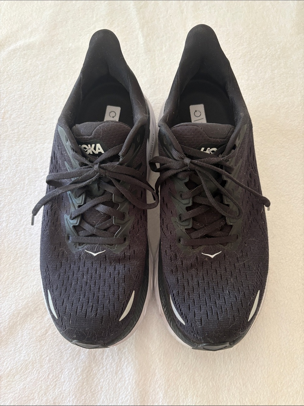 Hoka Black Athletic Running Shoes